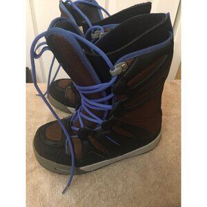Lamar Gto Snowboard Boots Adult Linered Size 9 Brown‎